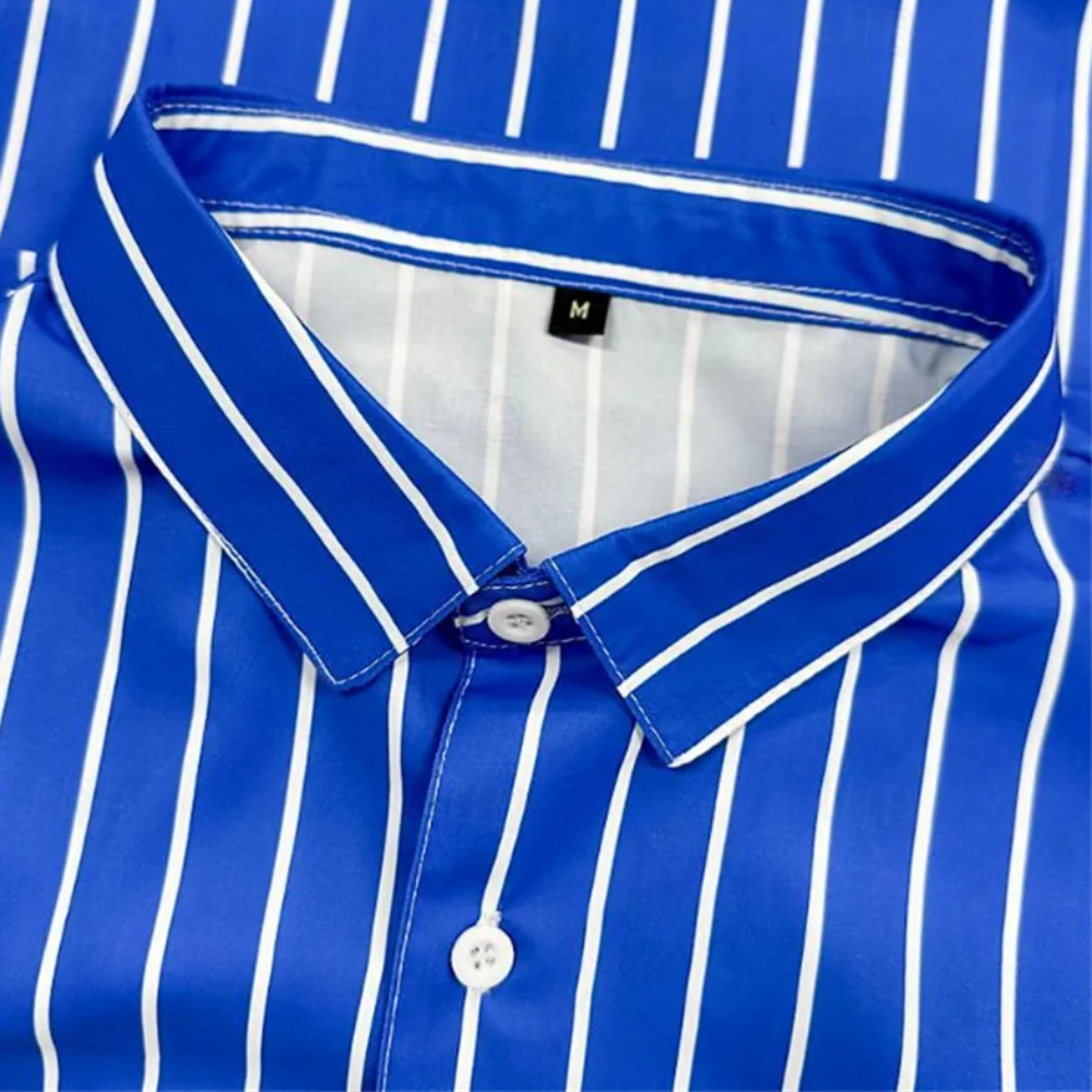 Jules™ | Ademend gestreept zomerhemd