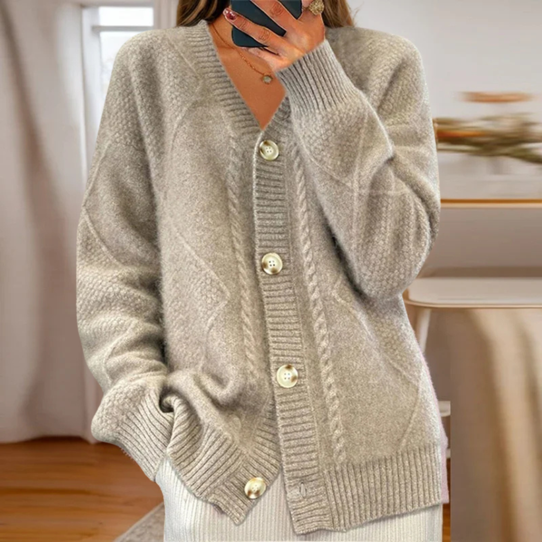 Éloise - Cardigan Confortable Féminin