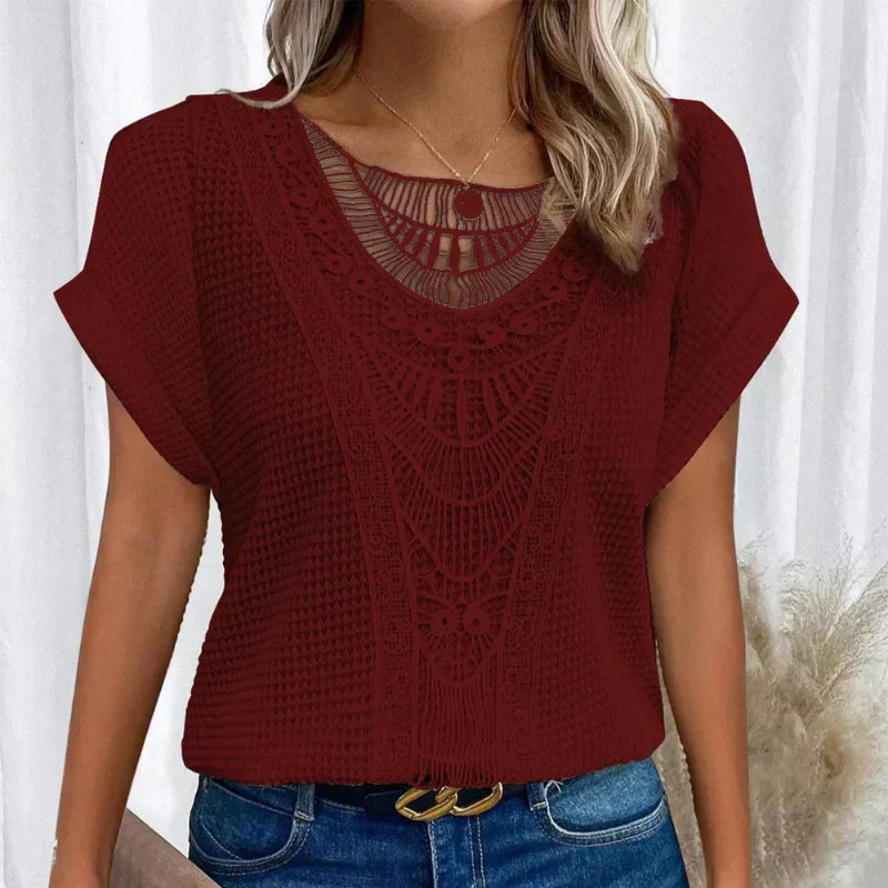 Liva™ | Elegante Ibiza-geïnspireerde blouse