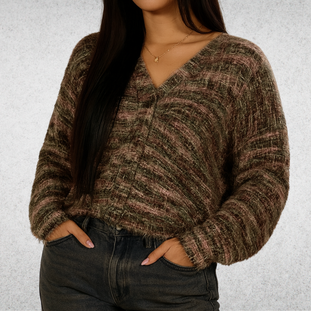 Mona - Casual Veelkleurig Gilet