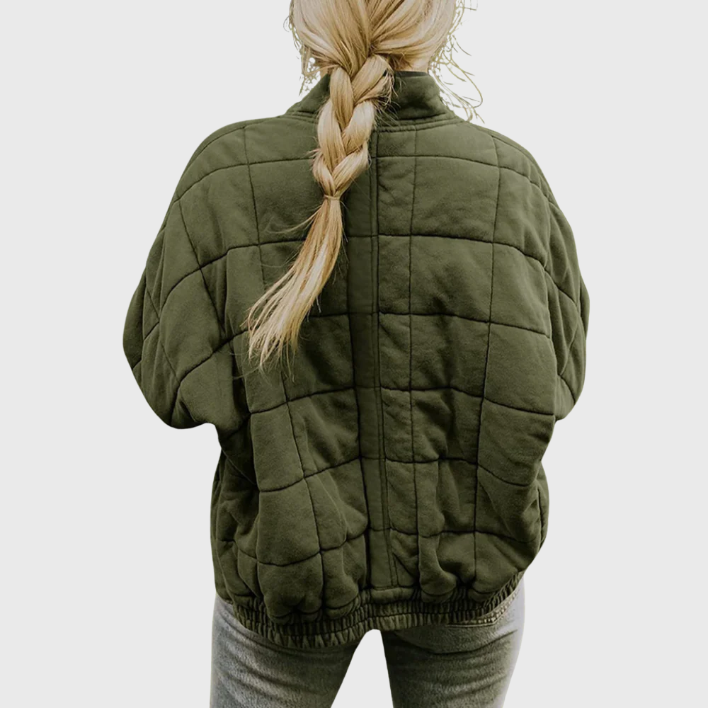 Josiane - Quilted jacket with a stylish oversized look