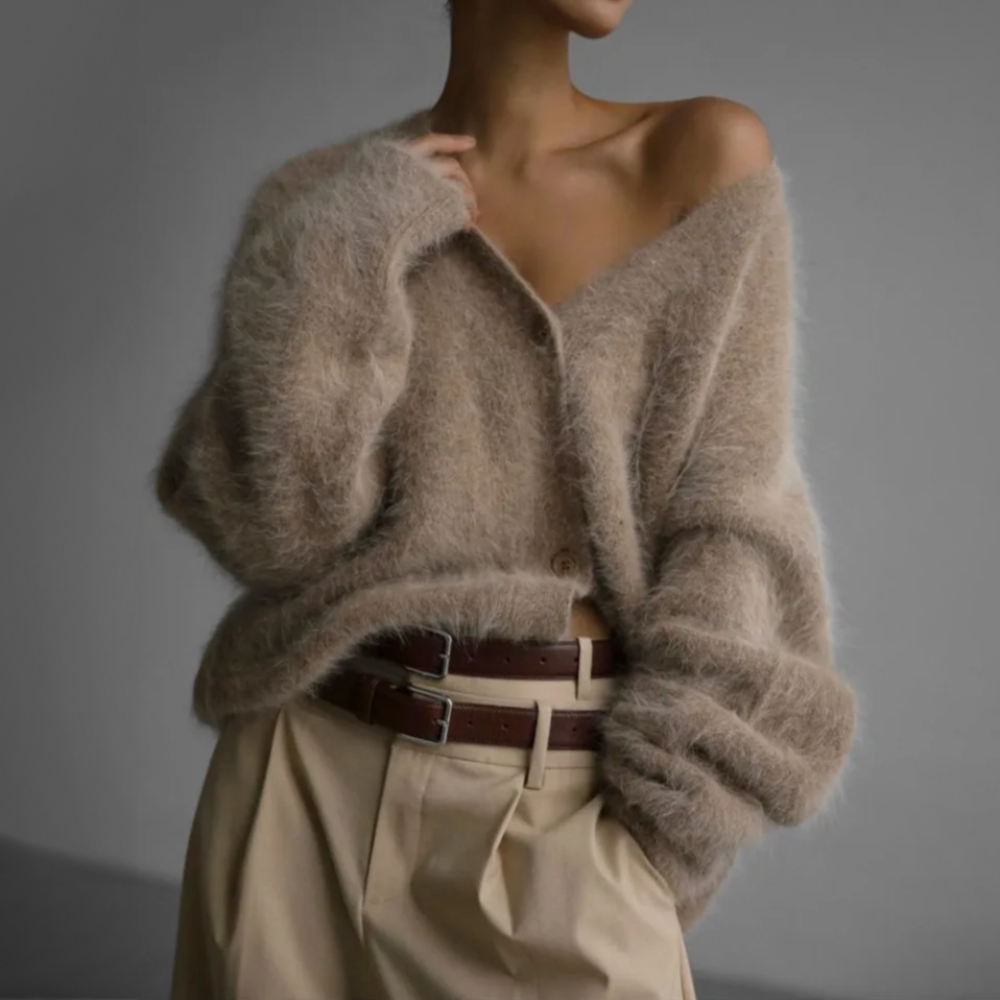 Luna - Elegant Kasjmier Cardigan