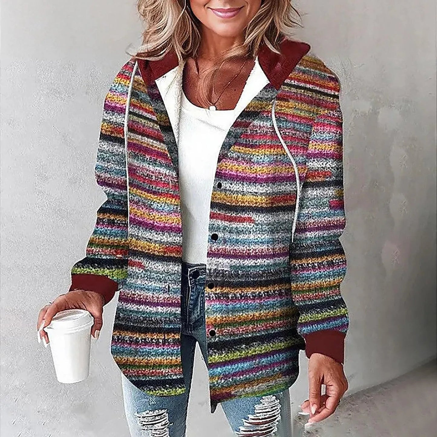 Jemima™ | Geruite damesjas