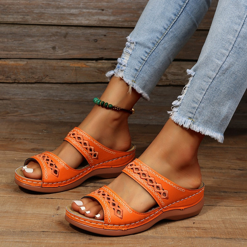 Monta™ - Comfortabele Orthopedische Sandalen Met Demping