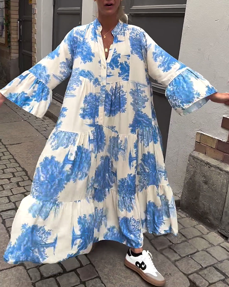 Francesca - Elegante Flowy Jurk