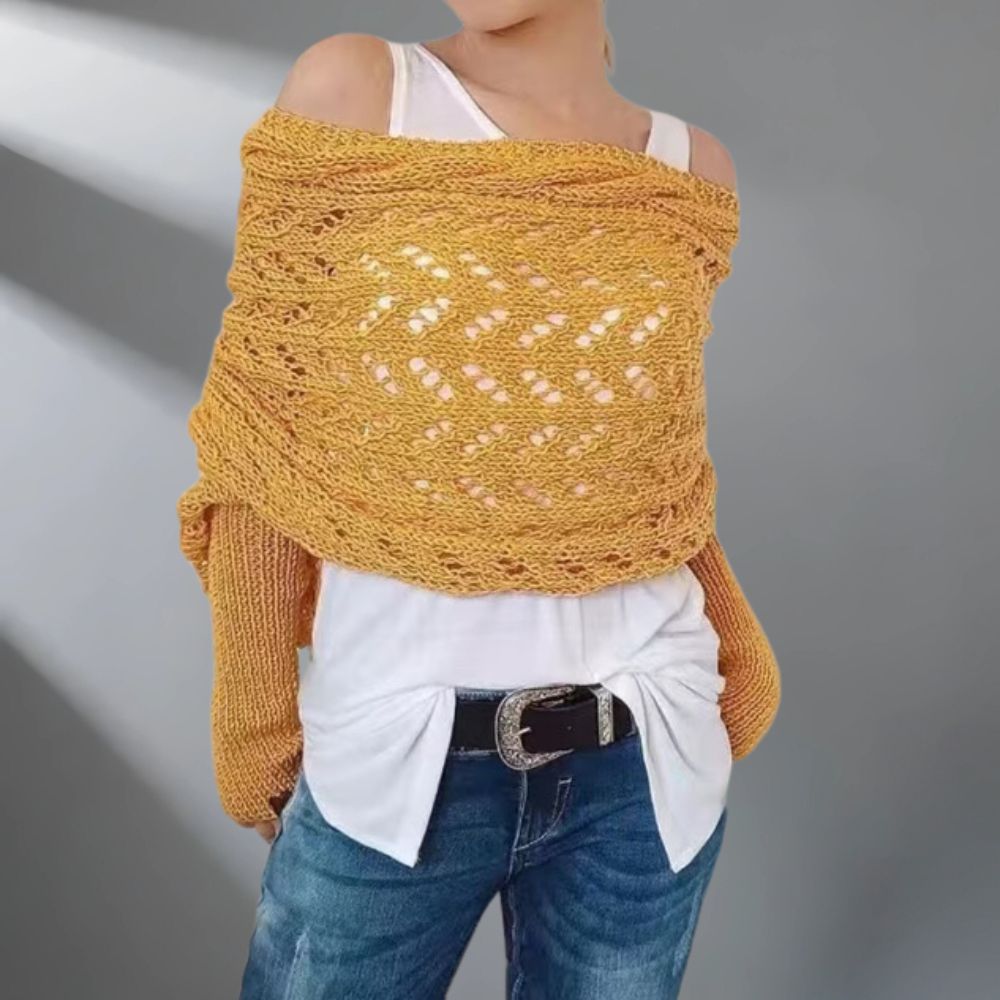 WarmWrap™ - Elegante Geweven Sjaal