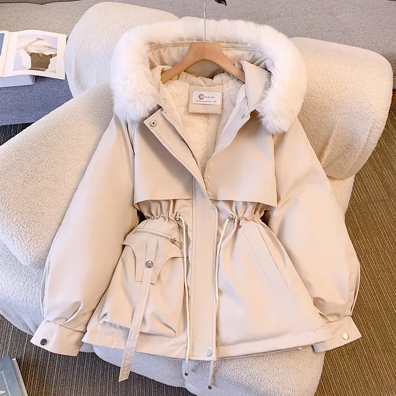 Amity™ | Elegante winterjas met bont
