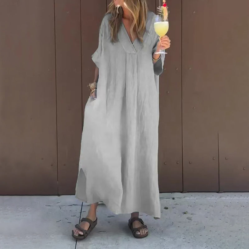 Alessia - Casual V-hals Jurk