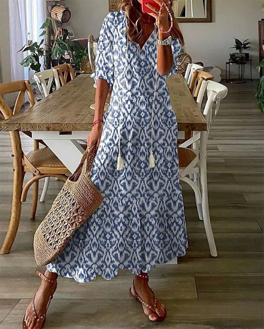 Colette - Flowy Boho-jurk