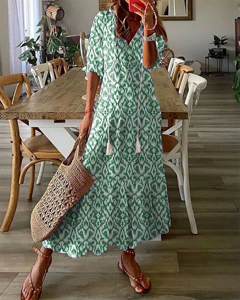 Ines - Bohème Chic Jurk