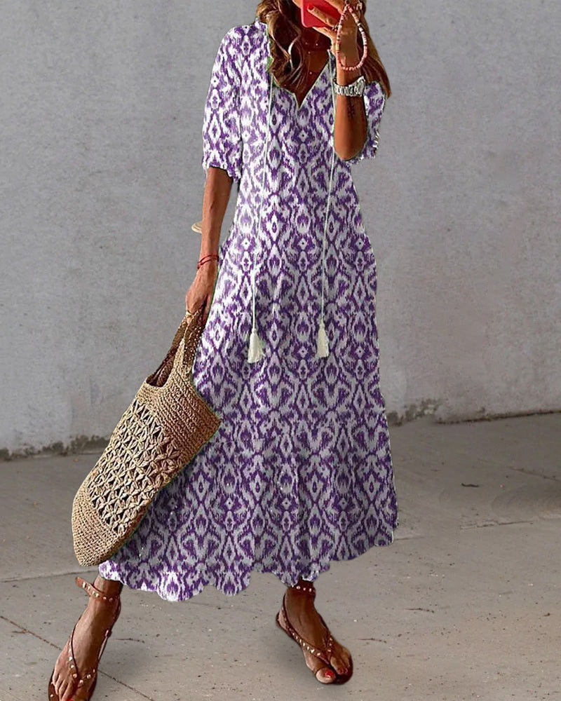 Colette - Flowy Boho-jurk