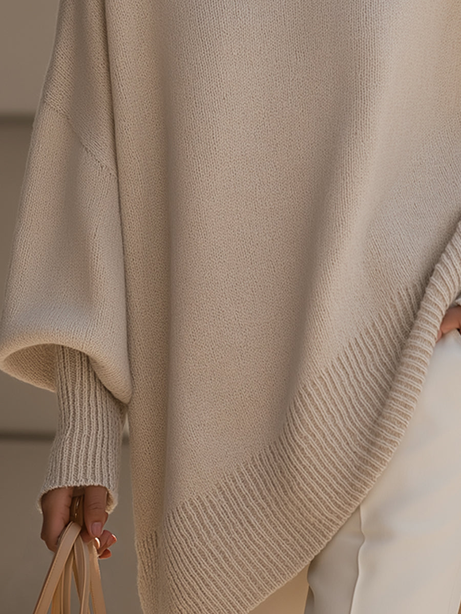 Bea - Poncho Beige Chique