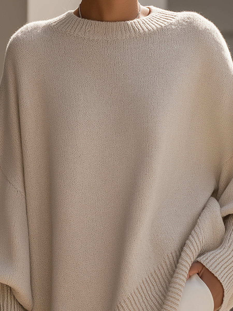 Bea - Poncho Beige Chique