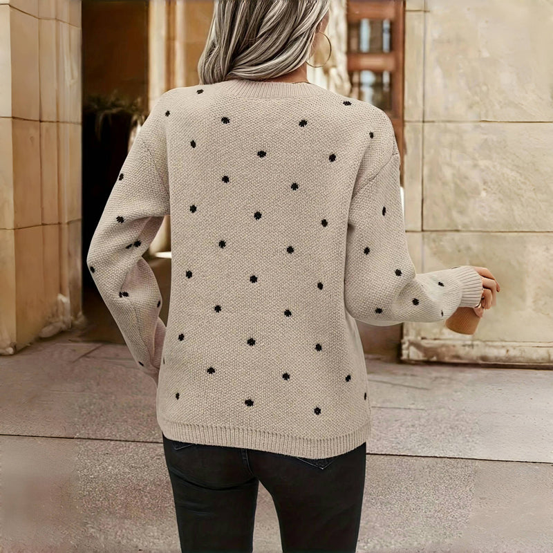 Maria - Leuke Polkadot Trui