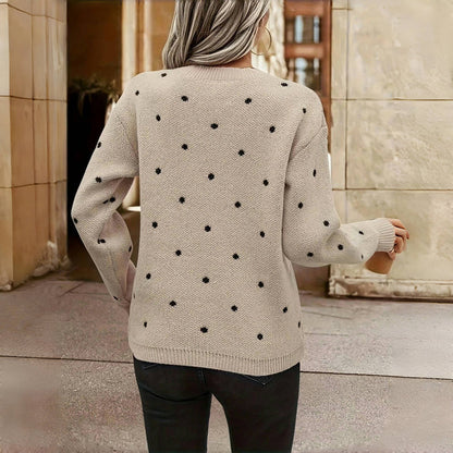 Maria - Leuke Polkadot Trui