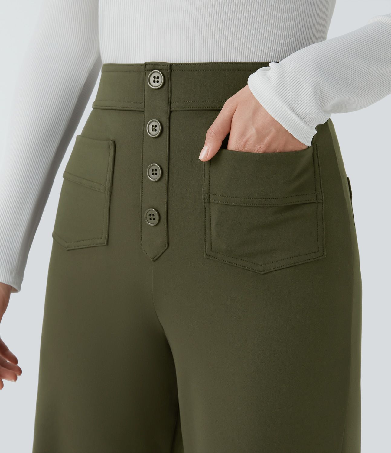 Taille™ | Elastische Broek met Hoge Taille