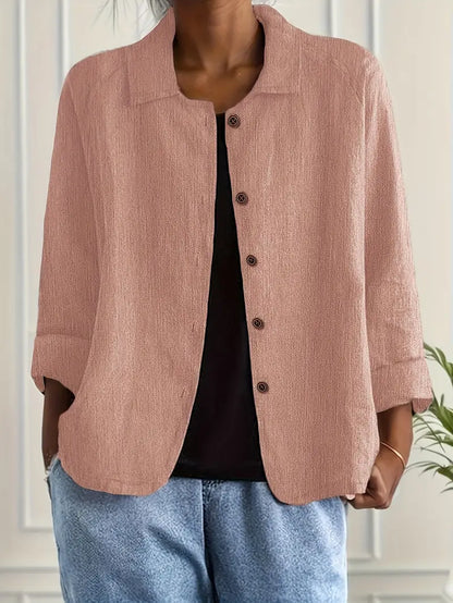 Jade | Klassiek katoenen overshirt