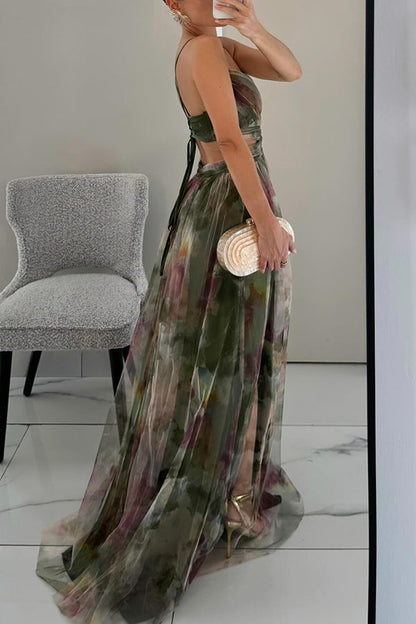 Frostine - Elegante Bloemenjurk
