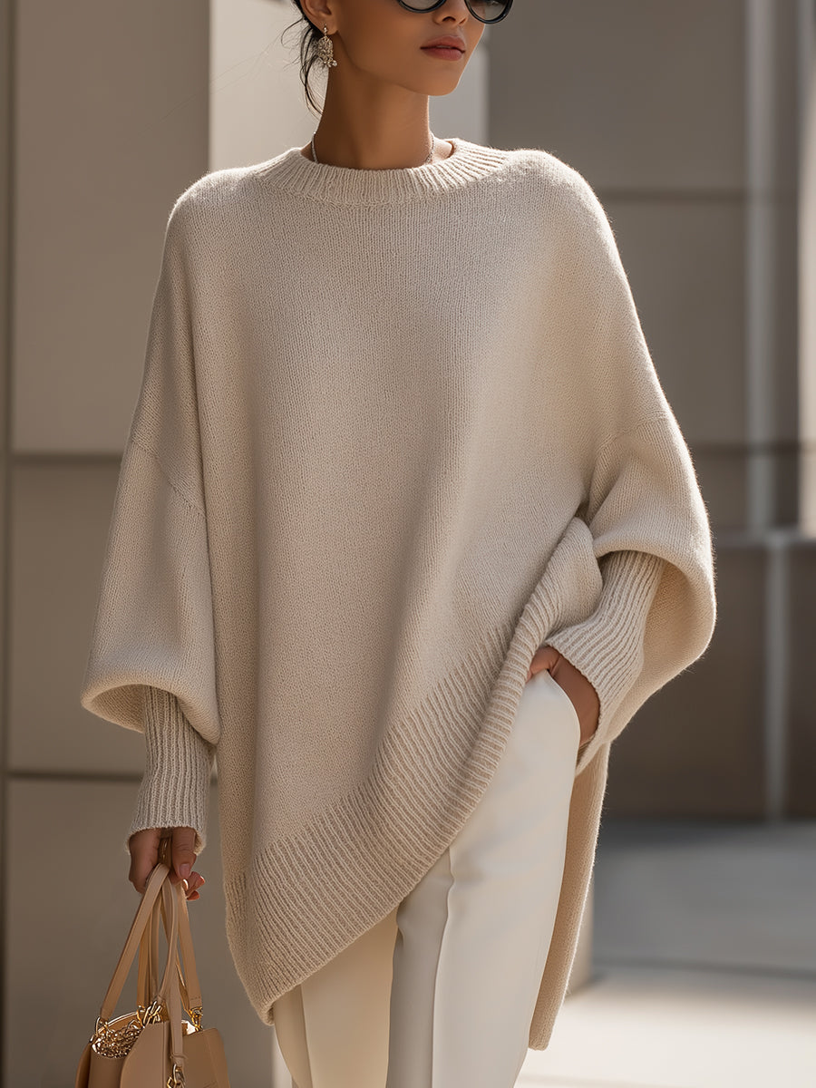 Bea - Poncho Beige Chique