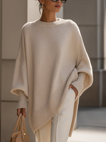 Bea - Poncho Beige Chique