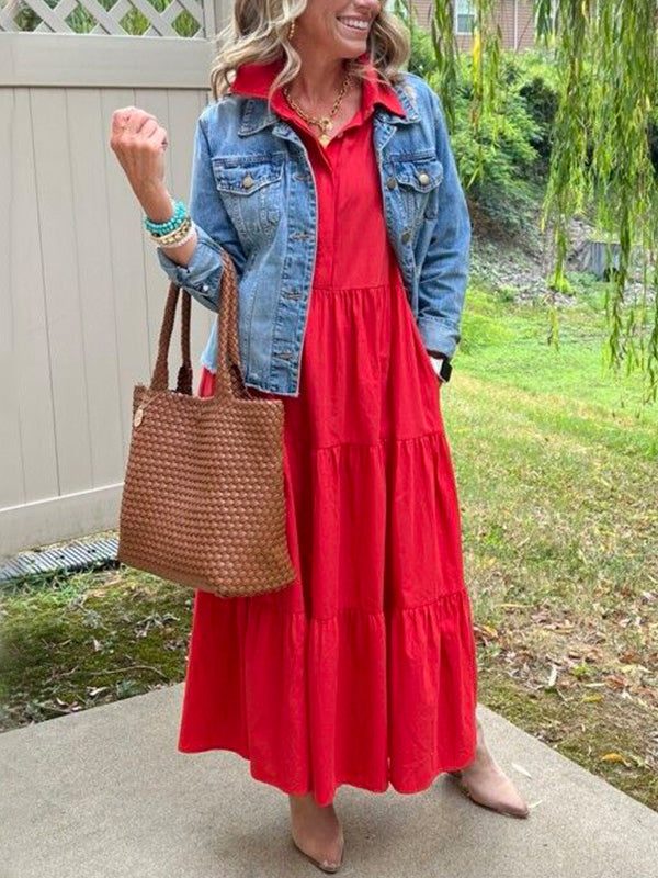 Bente - Elegante Maxi-jurk