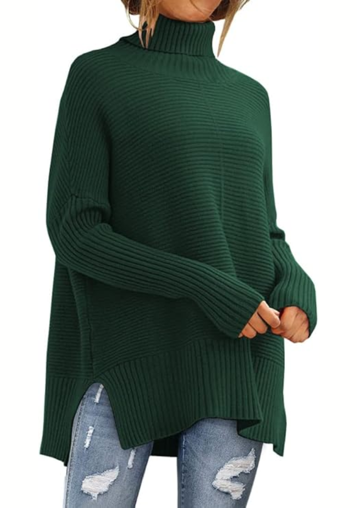 Anna - Comfortabele Gerolde Herfsttrui