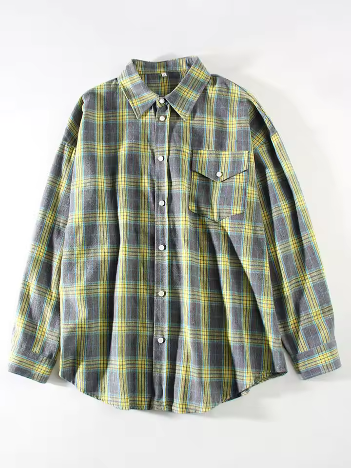 Leandra - Vintage Oversized Overhemd