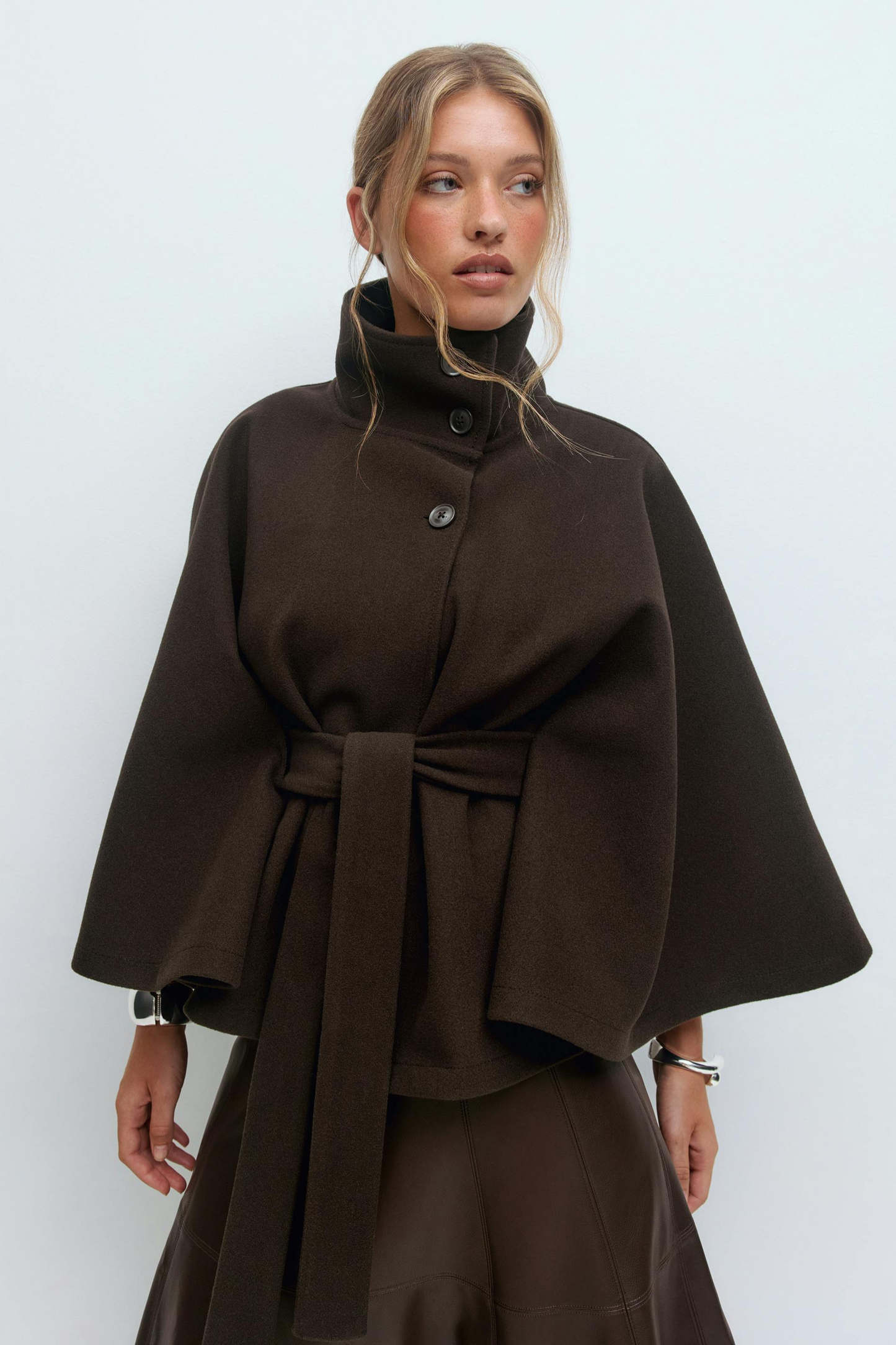 Alizée | Cape met ceintuur
