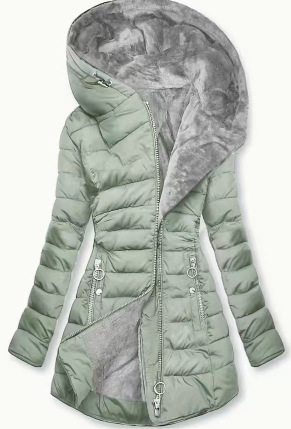 Elena - Warme winterjas met binnenvoering.