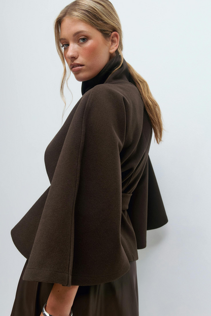 Alizée | Cape met ceintuur