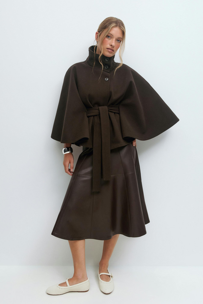 Alizée | Cape met ceintuur