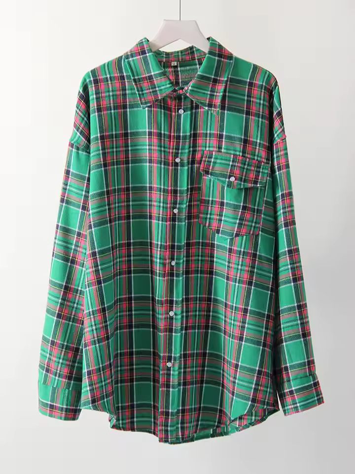 Leandra - Vintage Oversized Overhemd