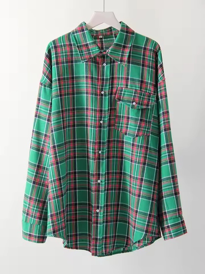 Leandra - Vintage Oversized Overhemd