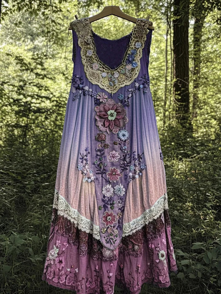 Evabella - Boho Linnen Jurk