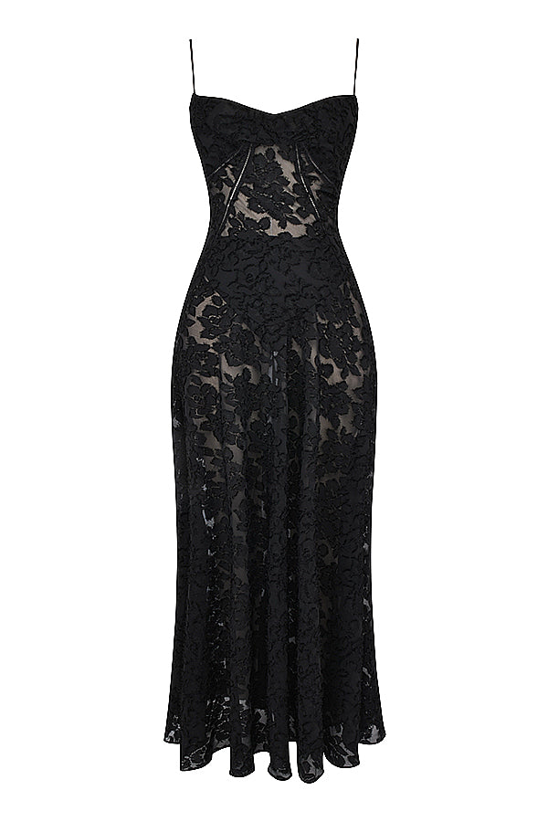 Paulette - Elegante Lange Jurk
