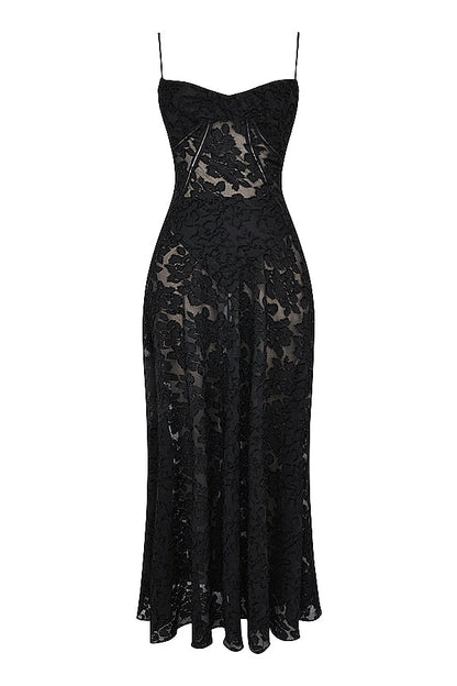 Paulette - Elegante Lange Jurk