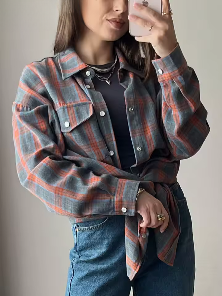 Leandra - Vintage Oversized Overhemd