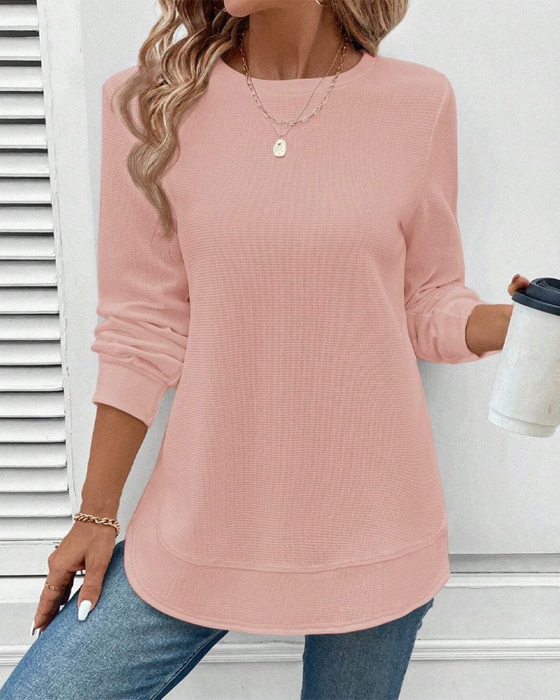 Alisa - Comfortabele top met lange mouwen