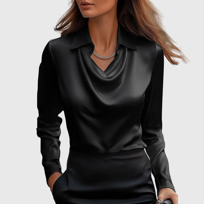 Brooklyn - Blouse Satinée Élégante