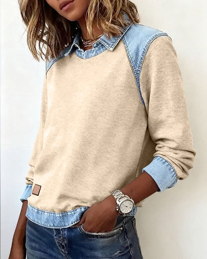 Lina - Moderne Geborduurde Blouse