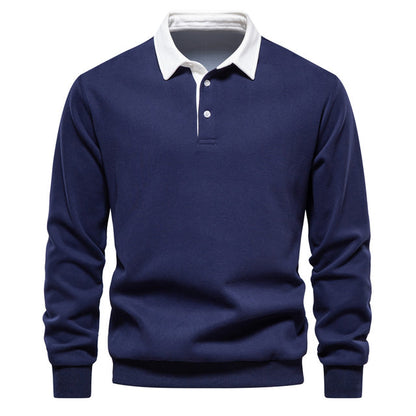 Luca™ | Pull Polo à Manches Longues