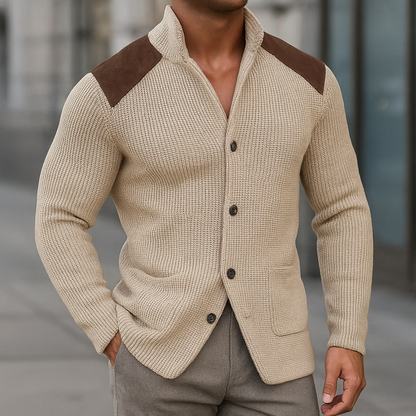 Dieter | BLAZER IN GEBORDUURDE MAILLE