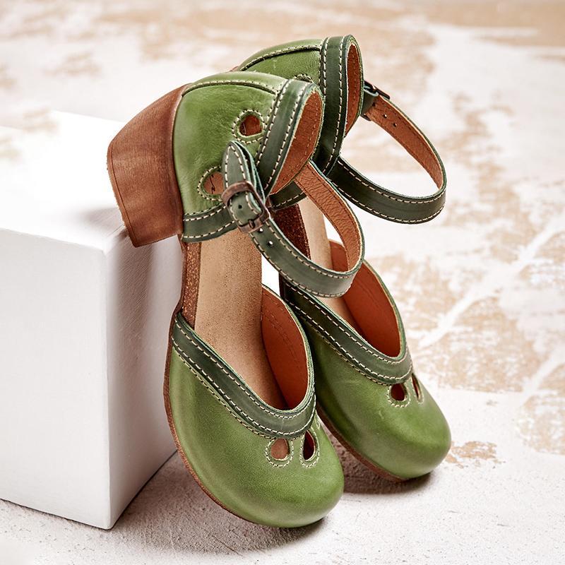 Laisy™ - Comfortabele Orthopedische Sandalen Met Lage Hak