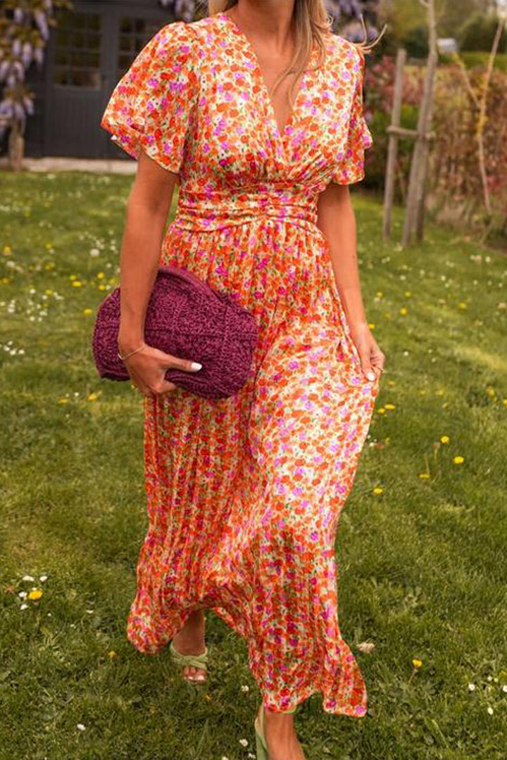Pauline - Robe Florale Romantique
