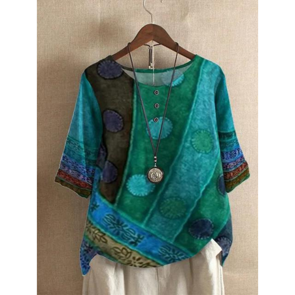 Valarie - Hoge Boho Kleurrijk