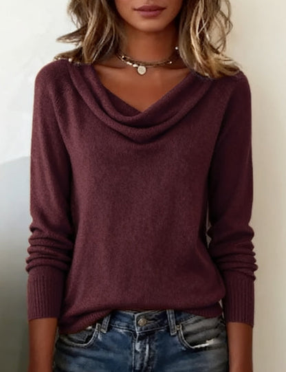 Lina - Comfortabele Effen Trui