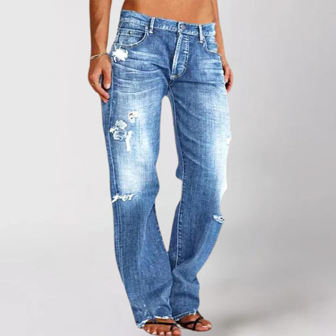 Priscilla™ | Jeans en Denim met Wijde Pijpen