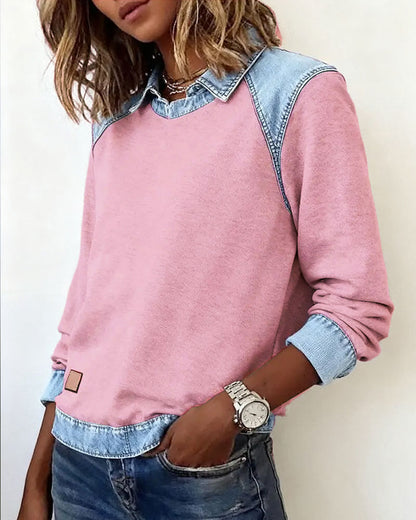 Lina - Moderne Geborduurde Blouse