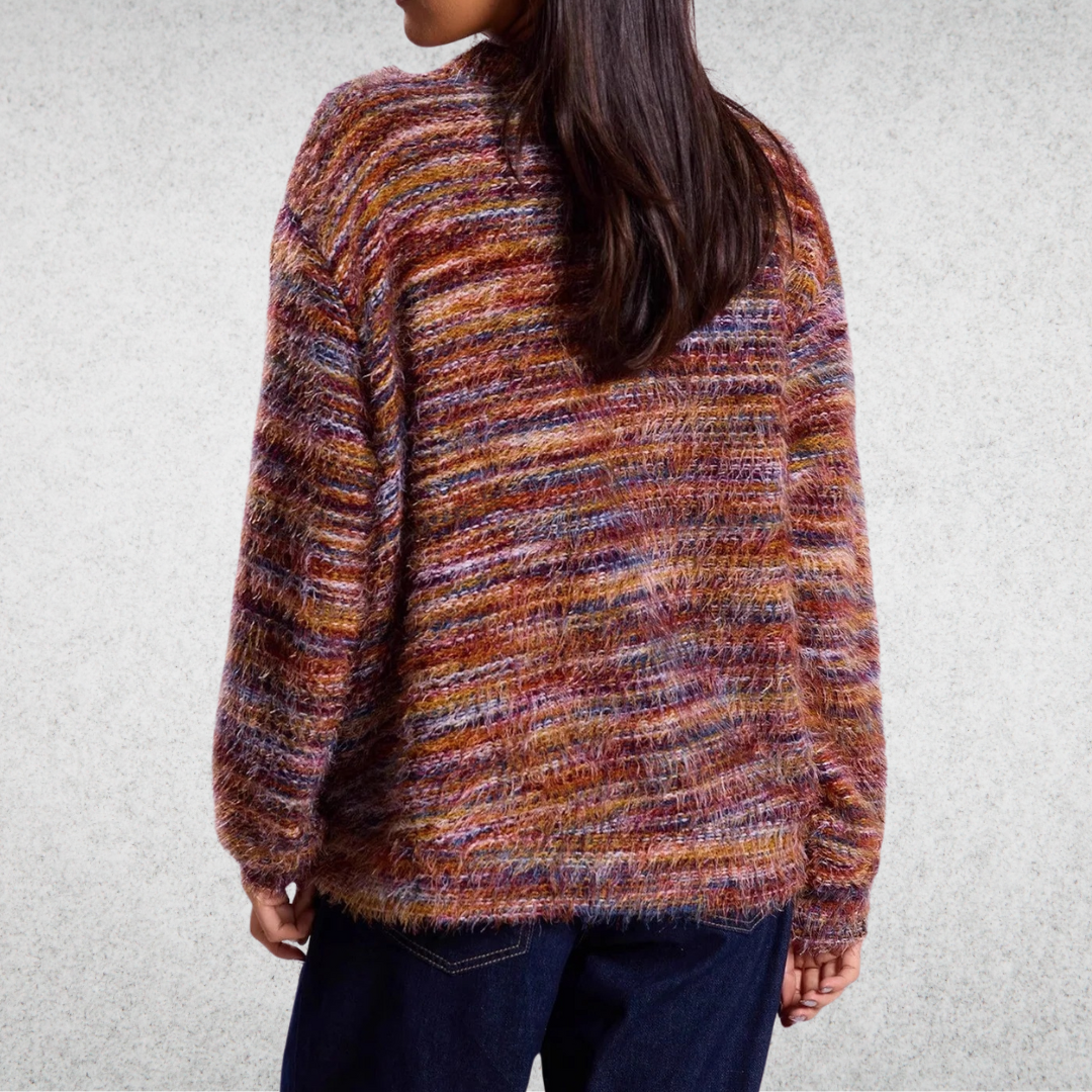 Mona - Casual Veelkleurig Gilet