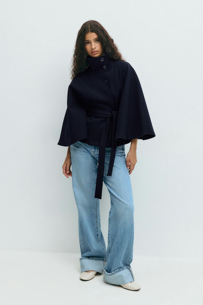 Alizée | Cape met ceintuur